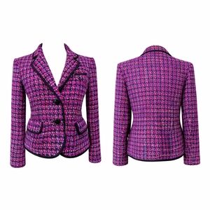 Vintage Gallant Paris Silk Blazer Size 10